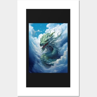 Elemental Wind Dargon Posters and Art